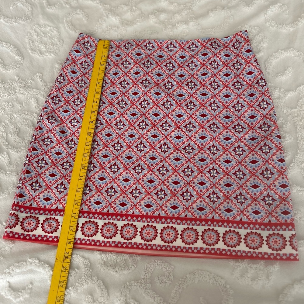 Red White and Blue Talbots Skirt
